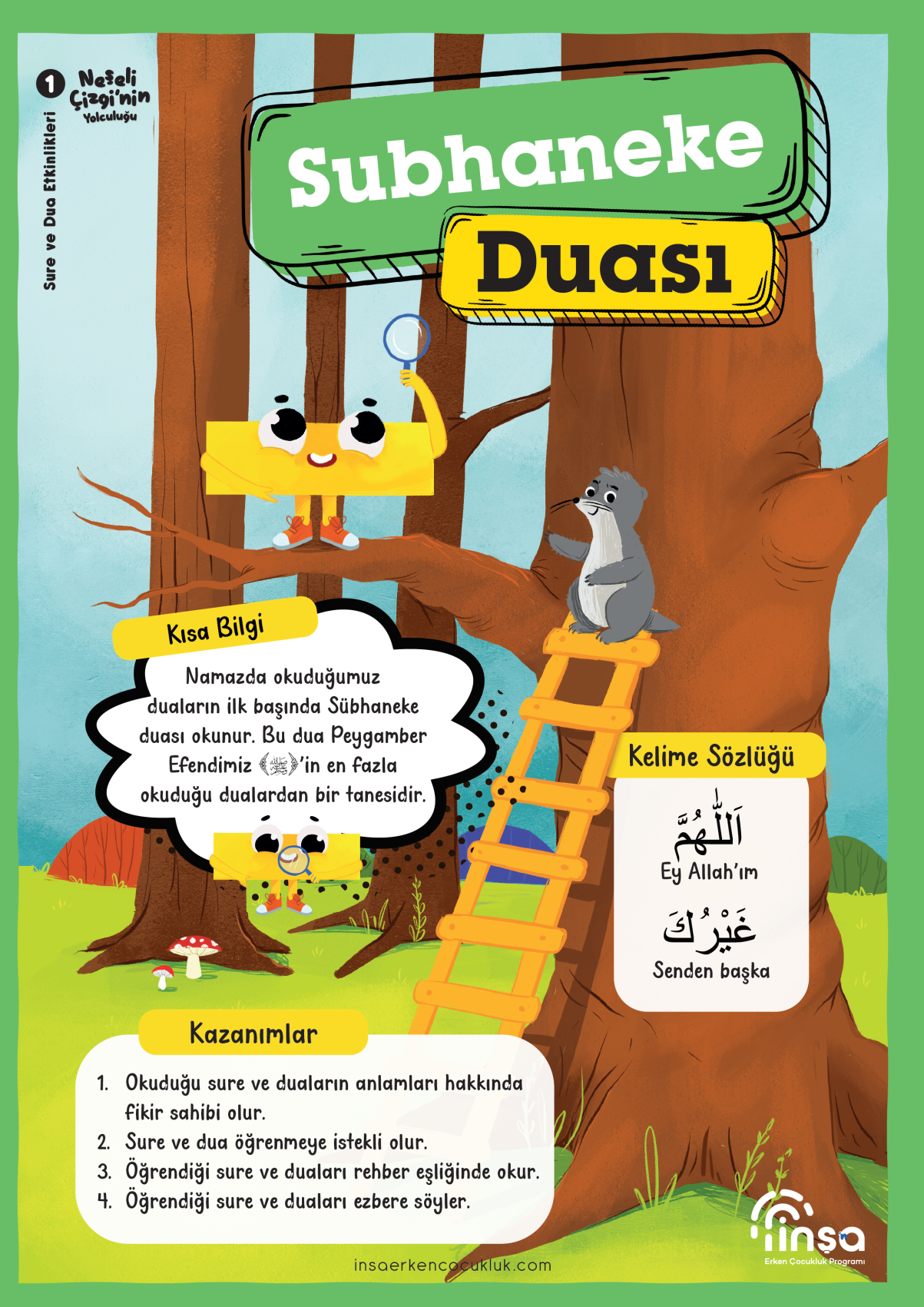 Neşeli Çizgi'nin Yolculuğu Etkinlik Föyleri-1